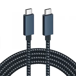 100W USB-C to USB-C Cable: USB 3.2 Gen 2x2 with 20Gbps Transfer Speed