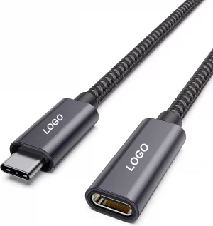 USB C Extension Cable (1m/5m/10m/15m/10Gbps), USB 3.2 Type C 3.1 Male to Female Extension Charging & Sync for PSVR2 MacBook Air M2 Pro/iPad Mini, iPad Pro Dell XPS Surface Book and More